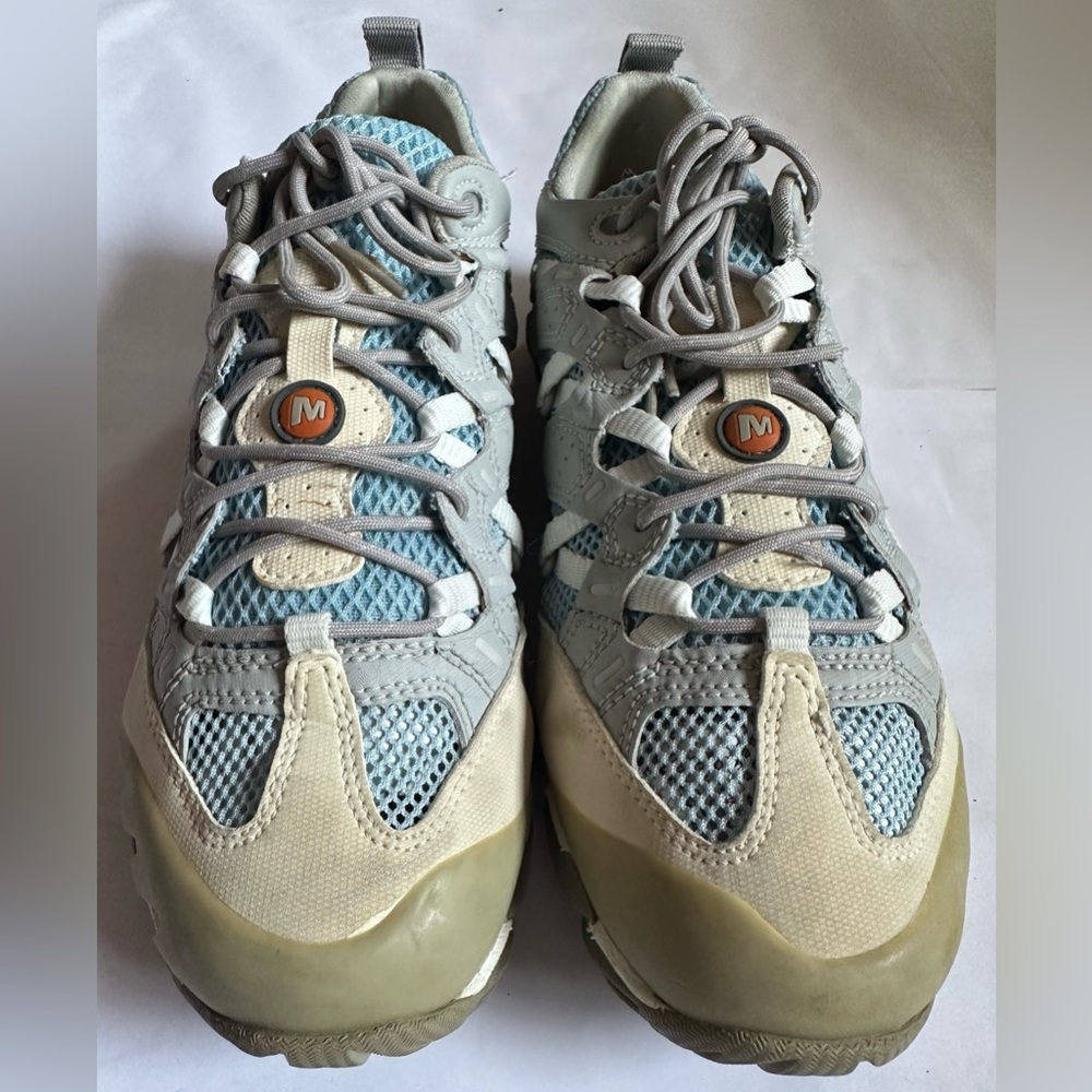 Merrell Womens Continuum Waterpro Ultra Current Performance Shoe Vibram Sole 7